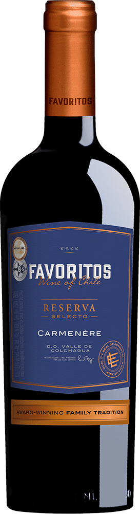 afbeelding-Favoritos Carmenère 'Reserva'