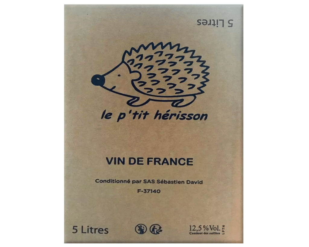 afbeelding-Le p’tit hérisson Cabernet franc (5 liter bag in box)