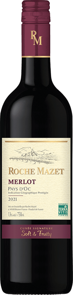 afbeelding-Roche Mazet Merlot 'Cuvée Signature' Soft & Fruity