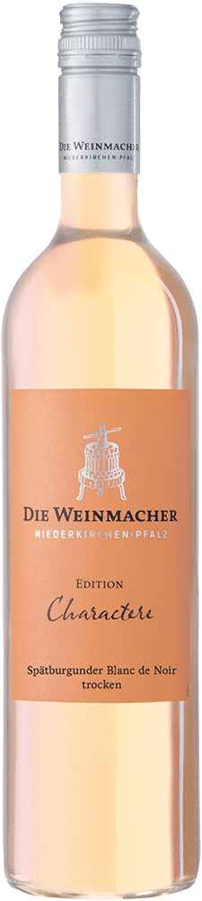 afbeelding-Die Weinmacher Spätburgunder Blanc de Noir trocken 'Edition Charactere'