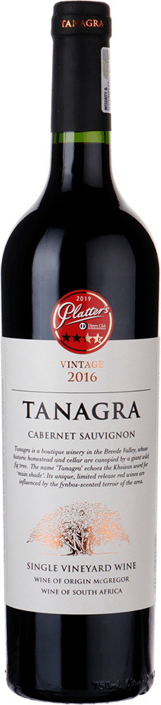 afbeelding-Tanagra Cabernet sauvignon 'Single Vineyard Wine'