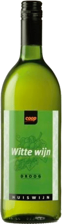 afbeelding-Coop Huiswijn Wit Droog LITER