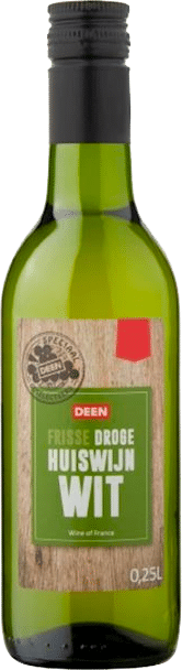 afbeelding-Deen Huiswijn Wit Droog LITER