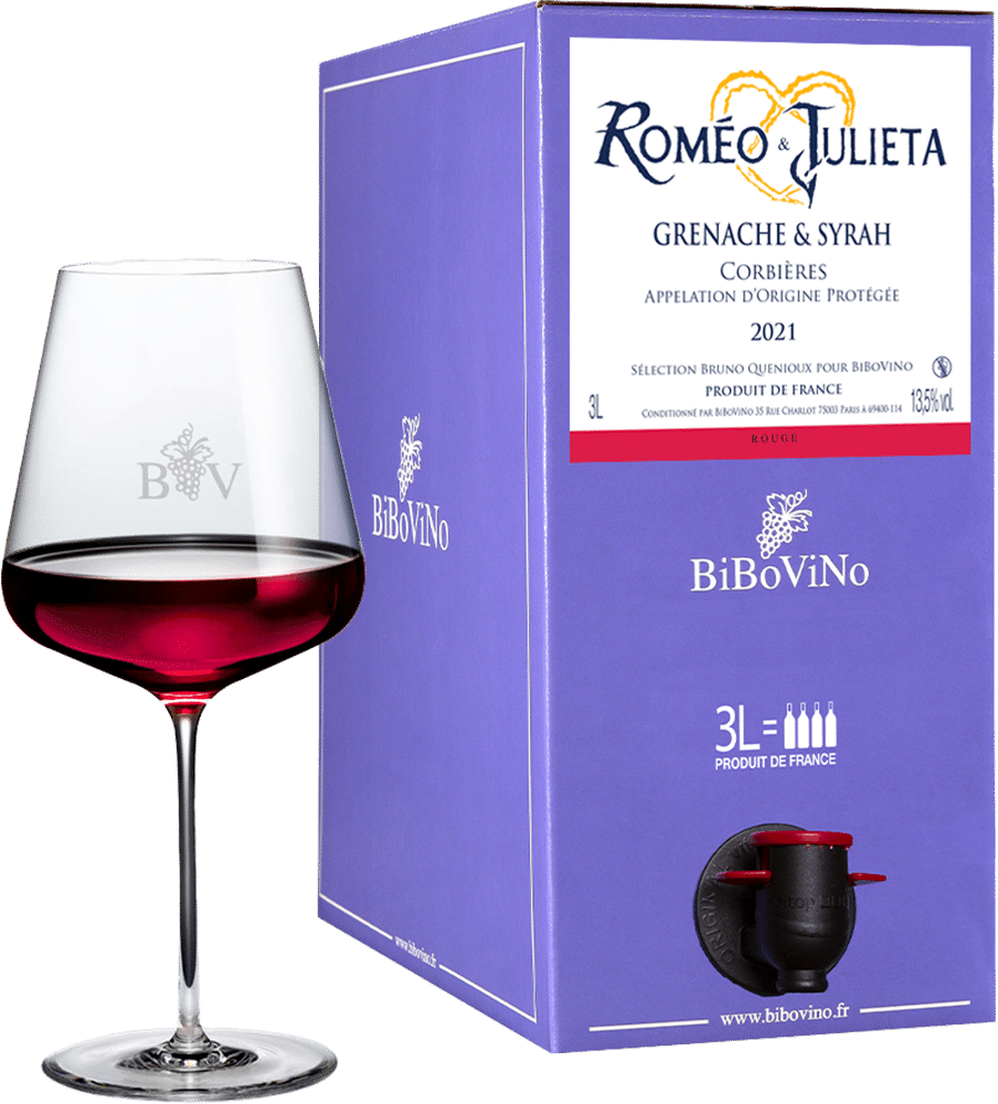 afbeelding-Roméo & Julieta Grenache & Syrah 3 LITER