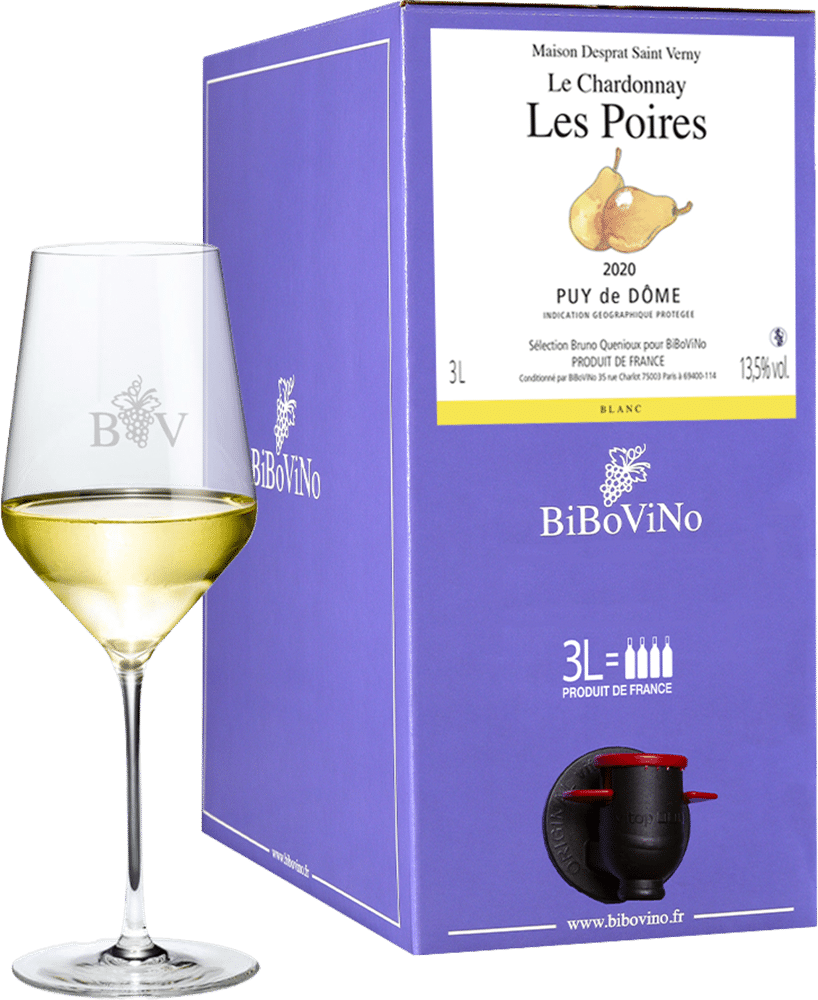 afbeelding-Maison Desprat Saint Verny Chardonnay 'Les Poires' 3 LITER