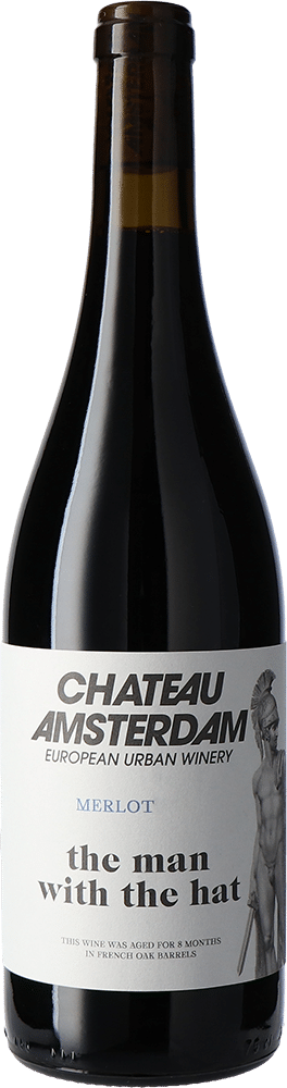 afbeelding-Chateau Amsterdam Merlot 'The Man with the Hat'