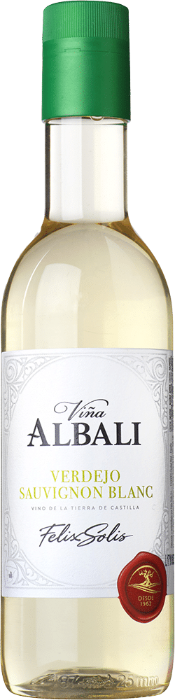 afbeelding-Vi­ña Albali Verdejo-Sauvignon Blanc (187 ml)