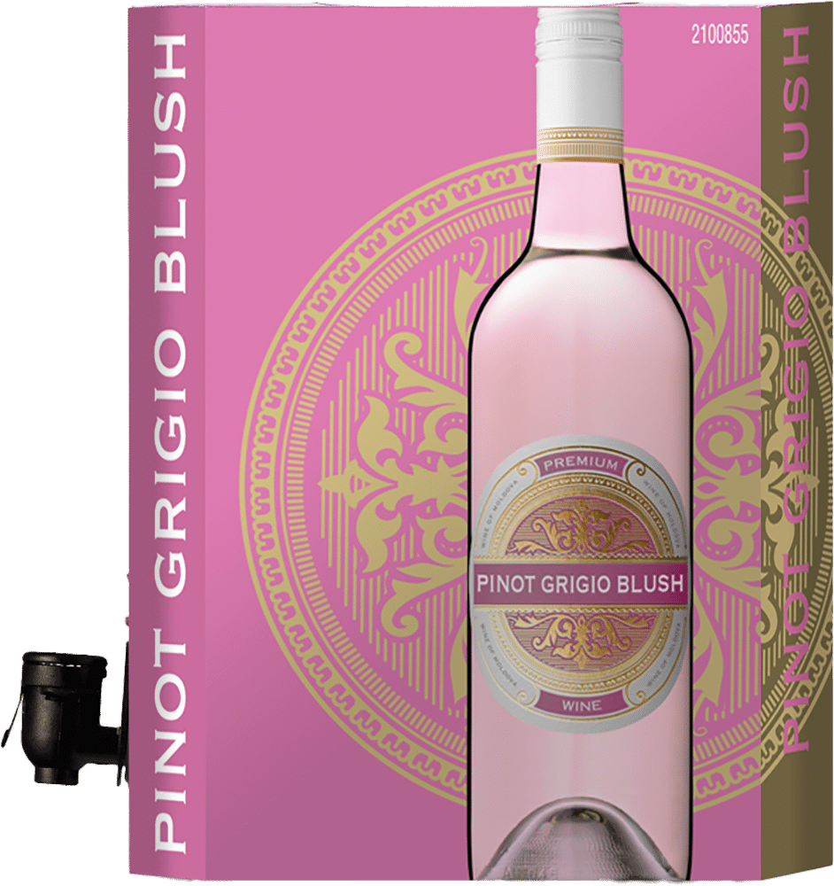 afbeelding-Mario Collina Pinot grigio, Blush,  3 Liter