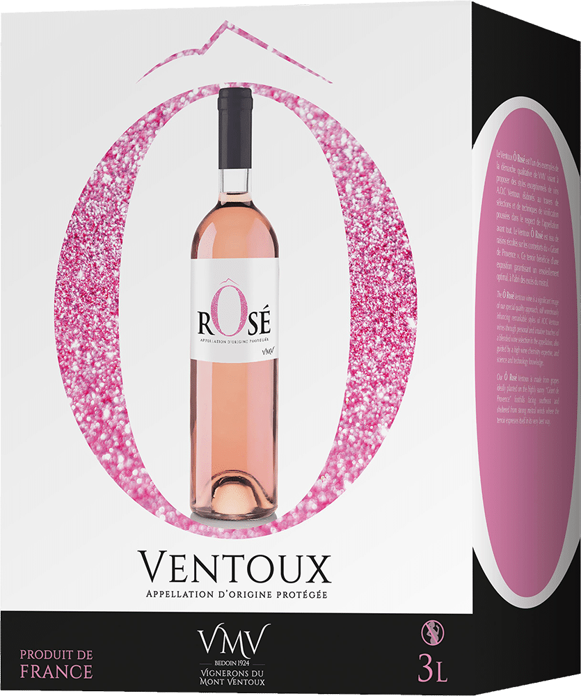 afbeelding-Ô Ventoux Rosé, 3 Liter