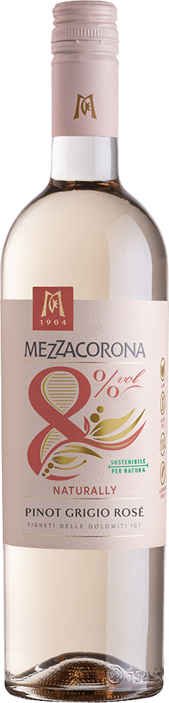 afbeelding-Mezzacorona 8% Pinot Grigio Rosato