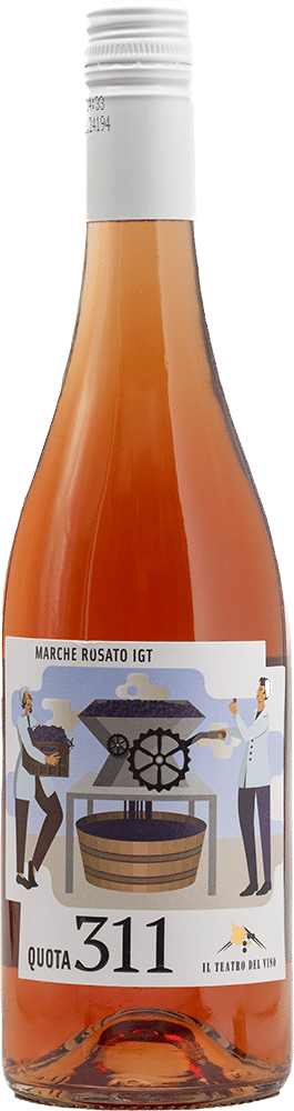 afbeelding-Il Teatro del Vino Quota 311 'Rosato'