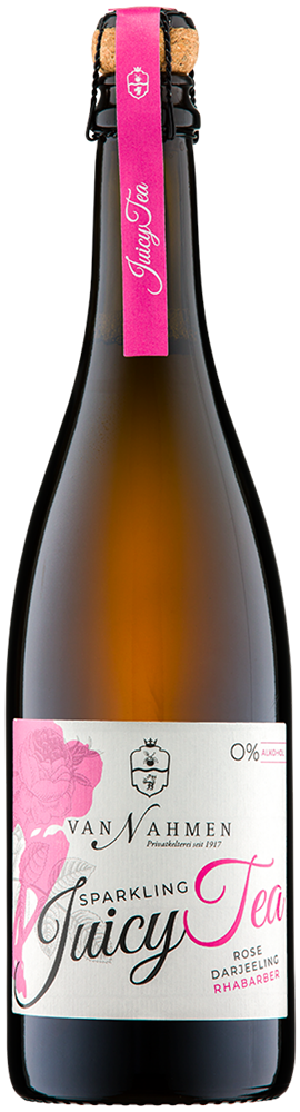 afbeelding-Van Nahmen Sparkling Juicy Tea Rose Darjeeling Rhabarber