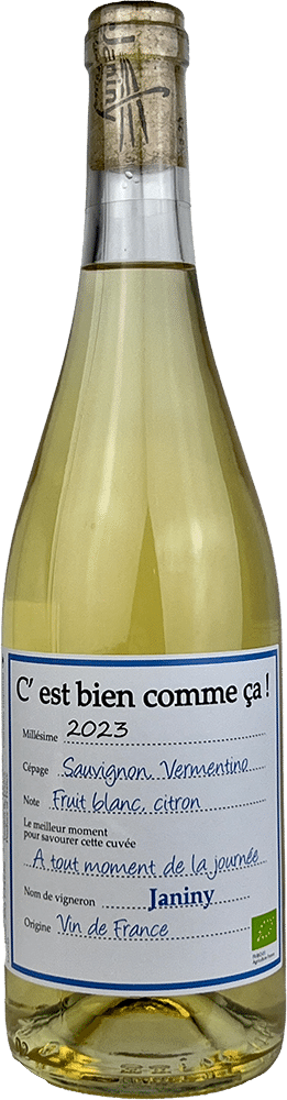 afbeelding-Mas de Janiny Sauvignon Blanc Vermentino 'C'est bien comme ça'