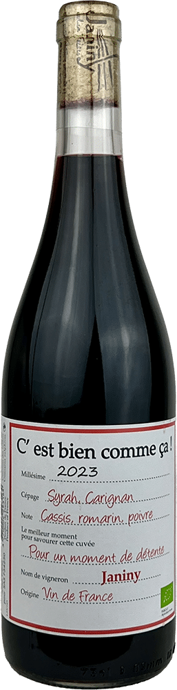 afbeelding-Mas de Janiny Syrah Carignan 'C'est bien comme ça'