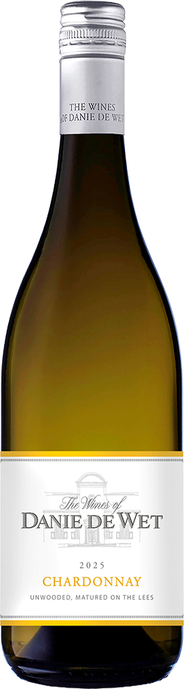afbeelding-Danie de Wet Chardonnay Unwooded-Matured on the lees